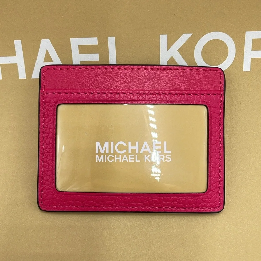 MICHAEL KORS
Large Pebbled Leather Card Holder Case
Electric Pink
NWT - Picture 7 of 16